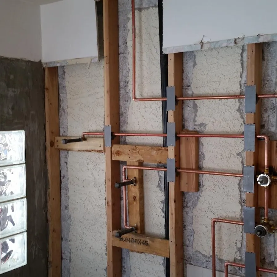 Copper pipe installation for Burst Pipe Repair in Salem